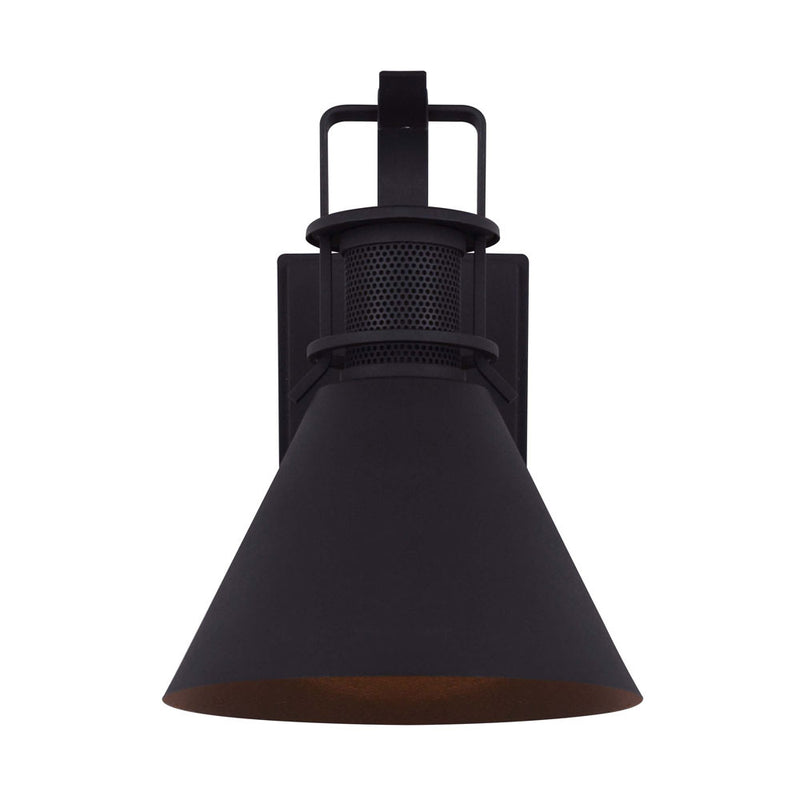 Canarm IOL586BK One Light Outdoor Wall Mount, Black
