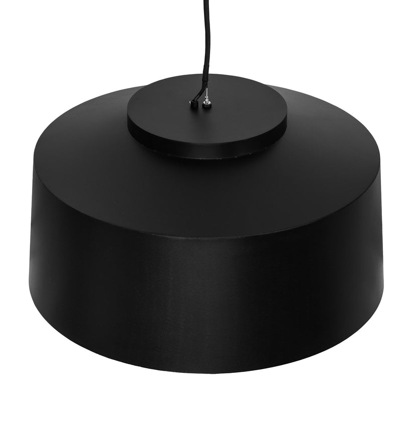 Meyda Tiffany 254068 Three Light Pendant, Solar Black