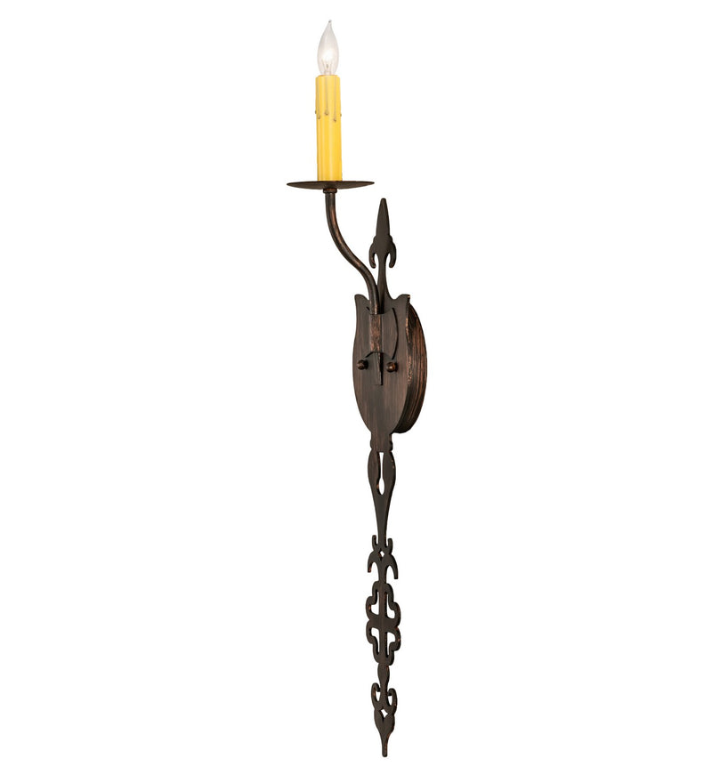 Meyda Tiffany 255148 One Light Wall Sconce, Cimarron Bronze