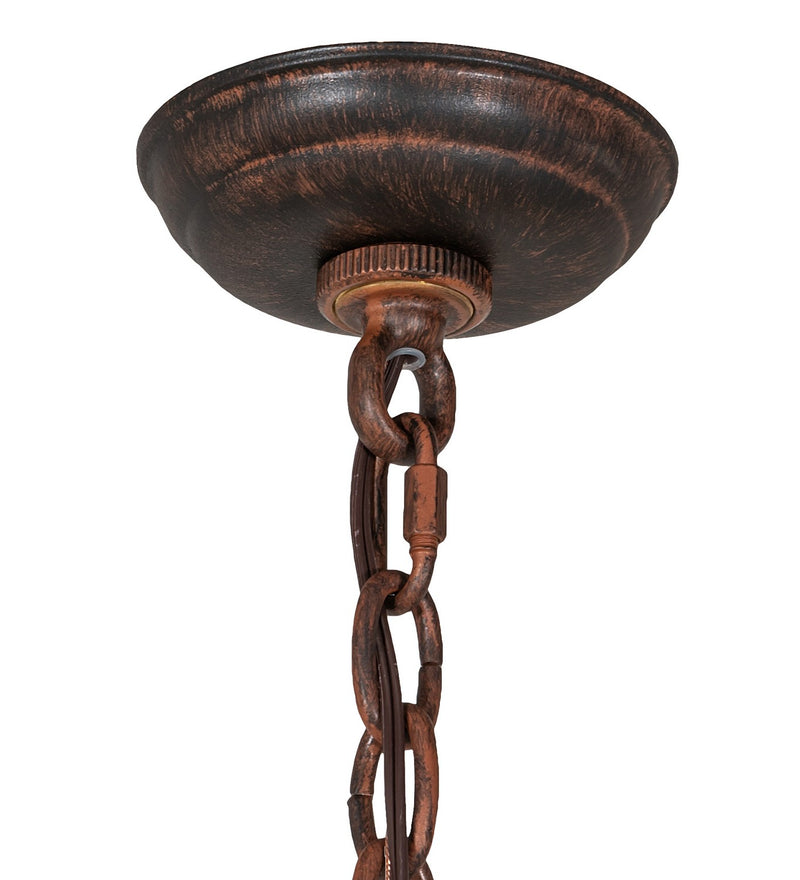 Meyda Tiffany 255172 Four Light Chandelier, Bronze
