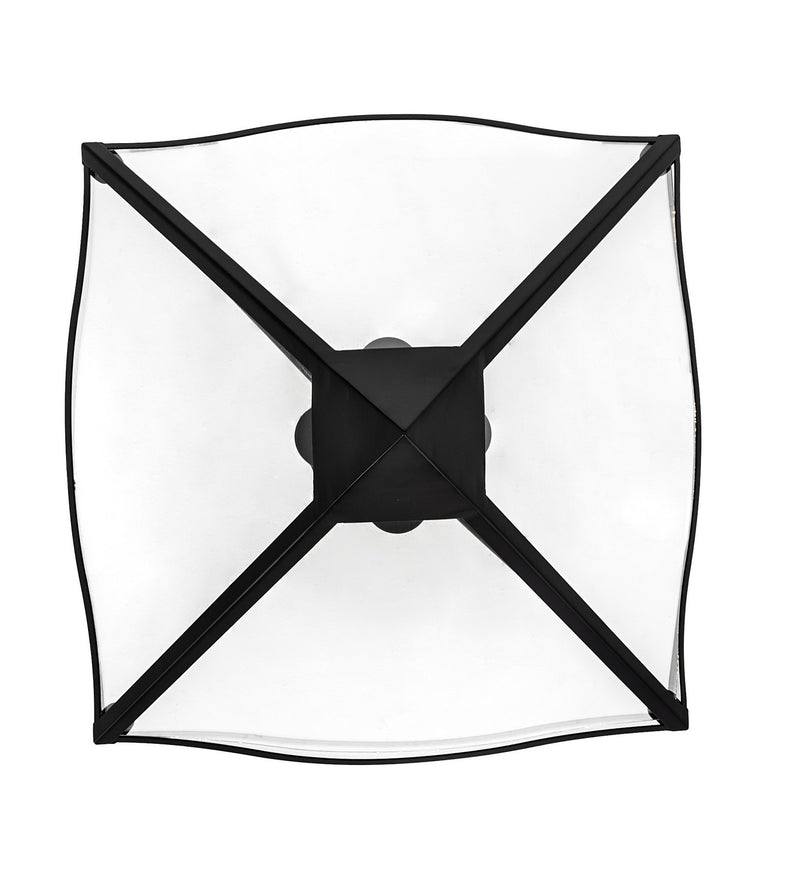 Meyda Tiffany 255438 Four Light Pendant, Blackwash
