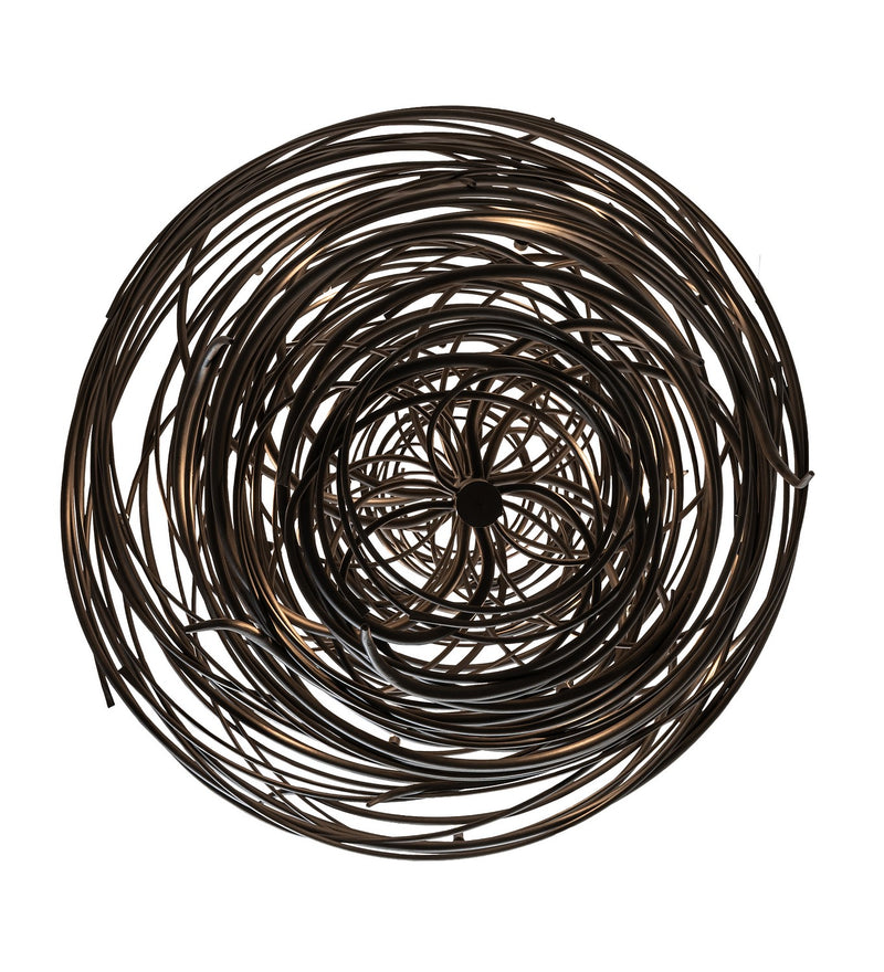 Meyda Tiffany 260184 LED Chandelier, Old Wrought Iron