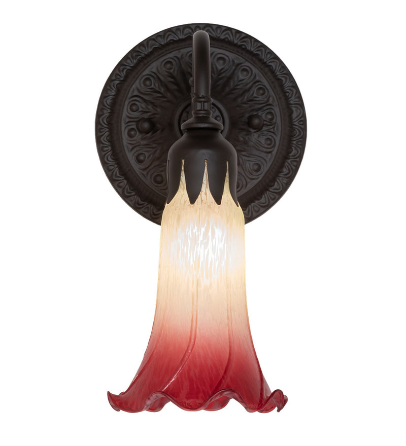 Meyda Tiffany 260471 One Light Wall Sconce, Oil Rubbed Bronze