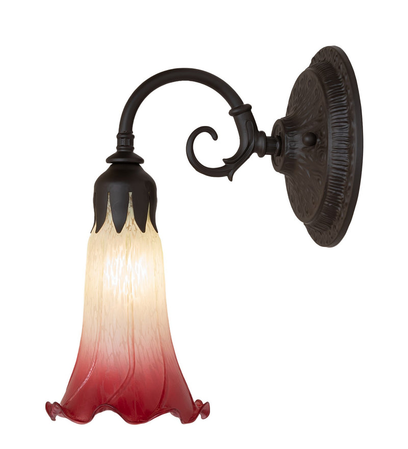 Meyda Tiffany 260471 One Light Wall Sconce, Oil Rubbed Bronze