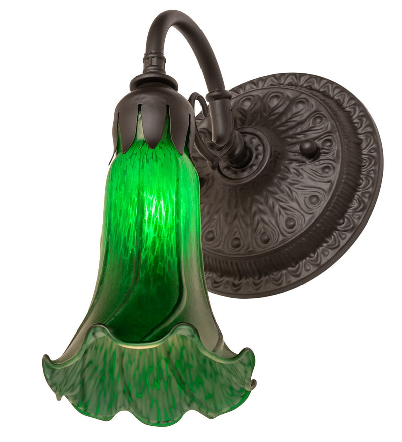 Meyda Tiffany 260475 One Light Wall Sconce, Oil Rubbed Bronze
