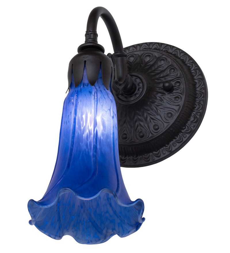 Meyda Tiffany 260477 One Light Wall Sconce, Oil Rubbed Bronze