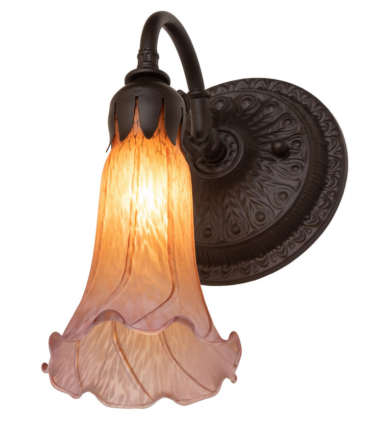 Meyda Tiffany 260478 One Light Wall Sconce, Oil Rubbed Bronze