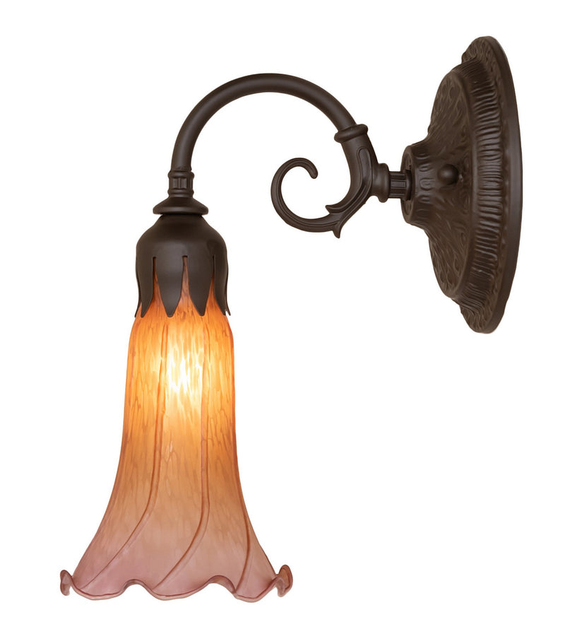 Meyda Tiffany 260478 One Light Wall Sconce, Oil Rubbed Bronze