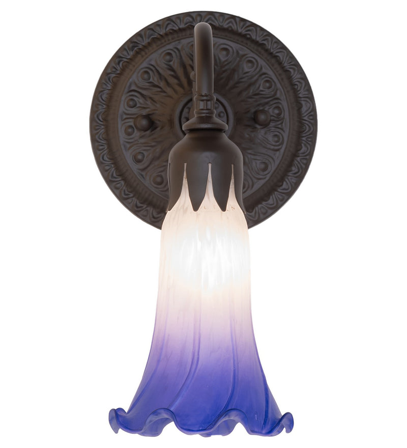 Meyda Tiffany 260491 One Light Wall Sconce, Oil Rubbed Bronze