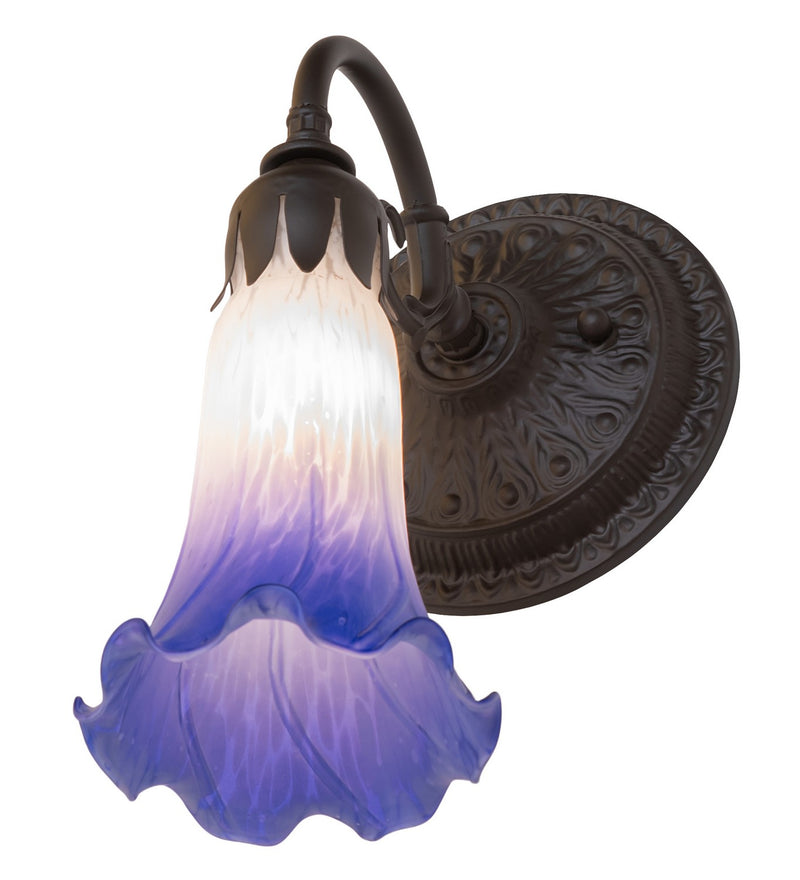 Meyda Tiffany 260491 One Light Wall Sconce, Oil Rubbed Bronze