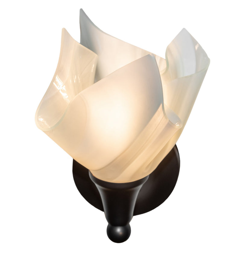 Meyda Tiffany 71397 One Light Wall Sconce, Craftsman Brown