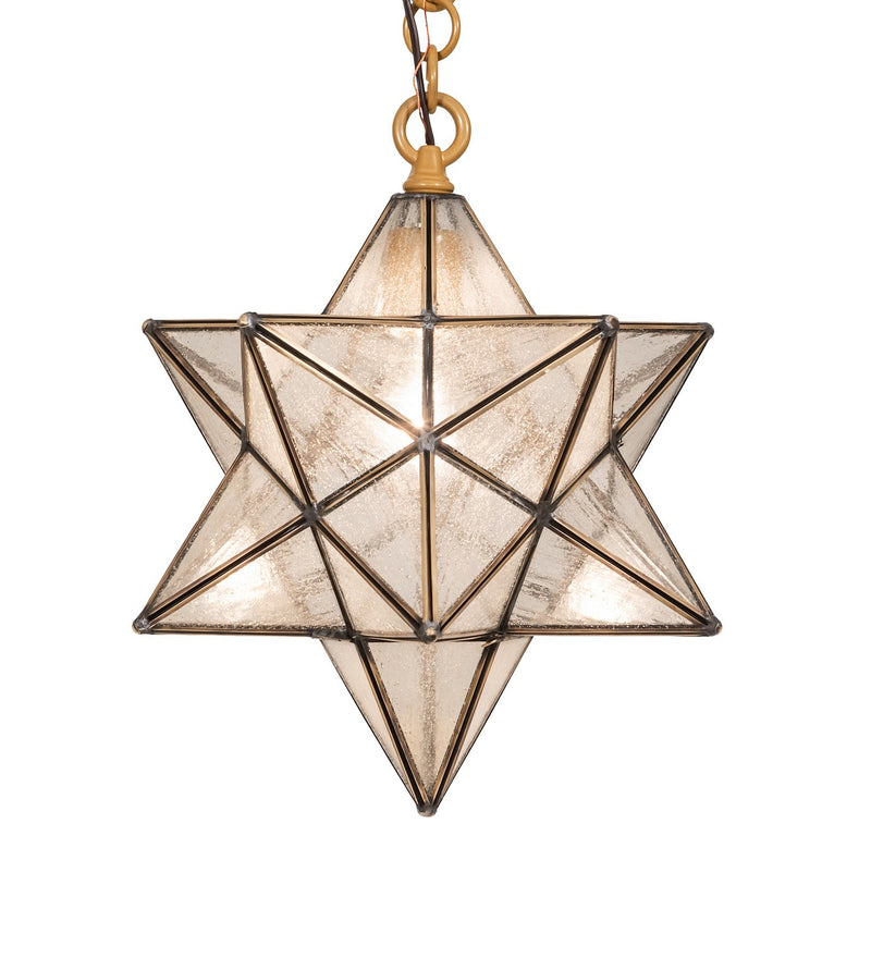 Meyda Tiffany 259110 One Light Pendant, Sahara Gold