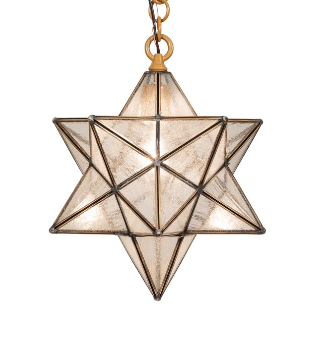 Meyda Tiffany 259110 One Light Pendant, Sahara Gold