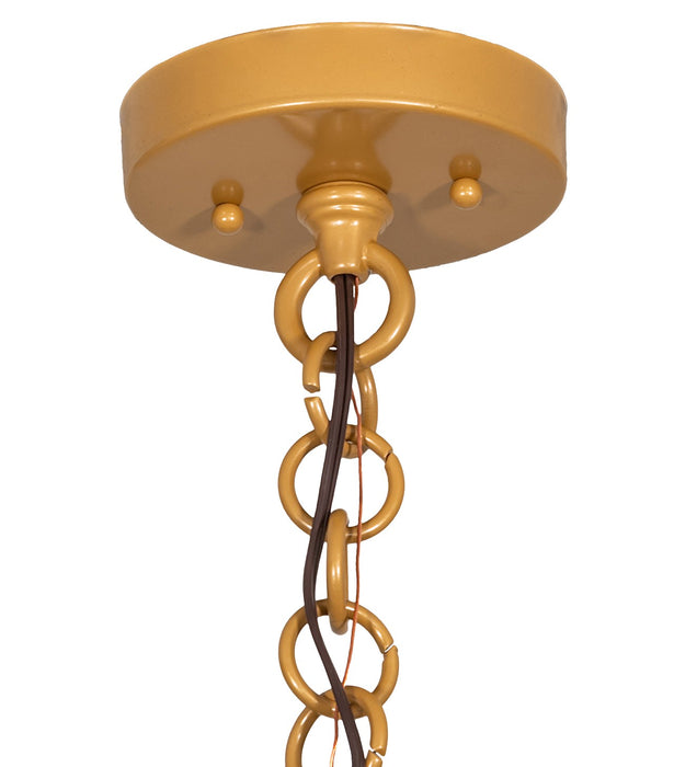 Meyda Tiffany 259110 One Light Pendant, Sahara Gold