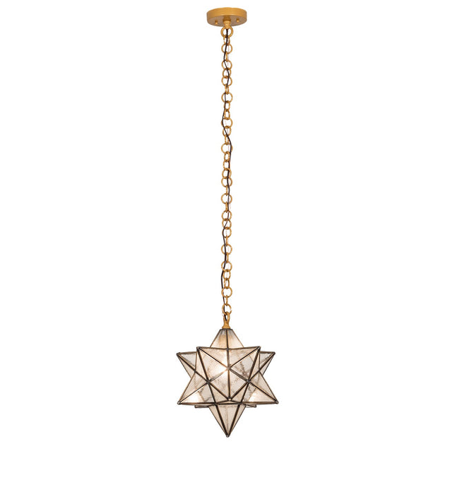 Meyda Tiffany 259110 One Light Pendant, Sahara Gold