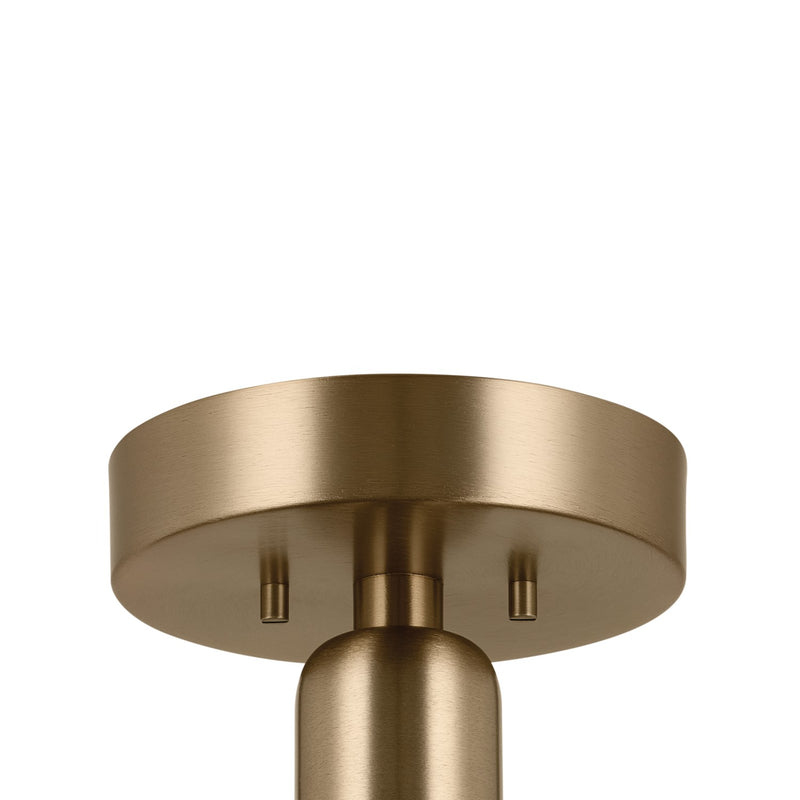 Kichler 52589CPZ LED Semi Flush Mount, Champagne Bronze