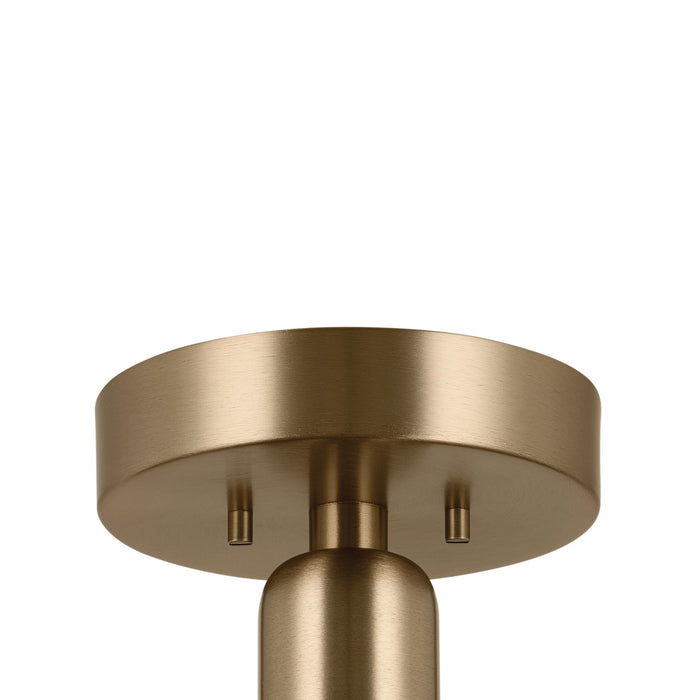 Kichler 52589CPZ LED Semi Flush Mount, Champagne Bronze
