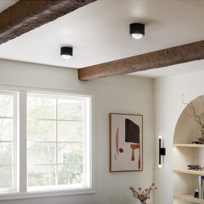 Kichler 52600BK LED Flush Mount, Black