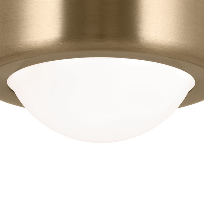 Kichler 52600CPZ LED Flush Mount, Champagne Bronze