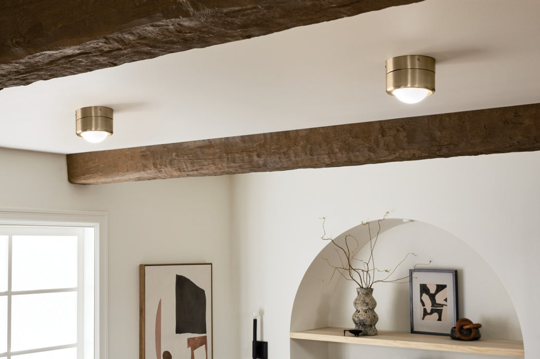 Kichler 52600CPZ LED Flush Mount, Champagne Bronze
