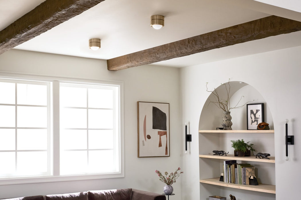 Kichler 52600CPZ LED Flush Mount, Champagne Bronze