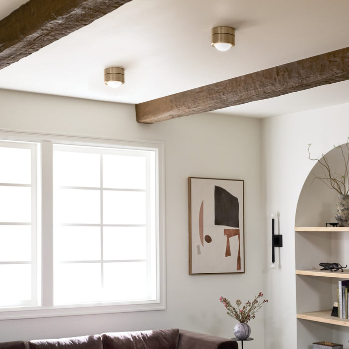 Kichler 52600CPZ LED Flush Mount, Champagne Bronze