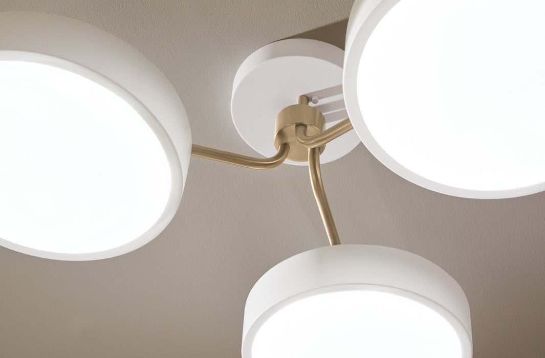 Kichler 52604WHCPZ LED Semi Flush Mount, White