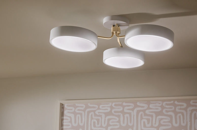 Kichler 52604WHCPZ LED Semi Flush Mount, White