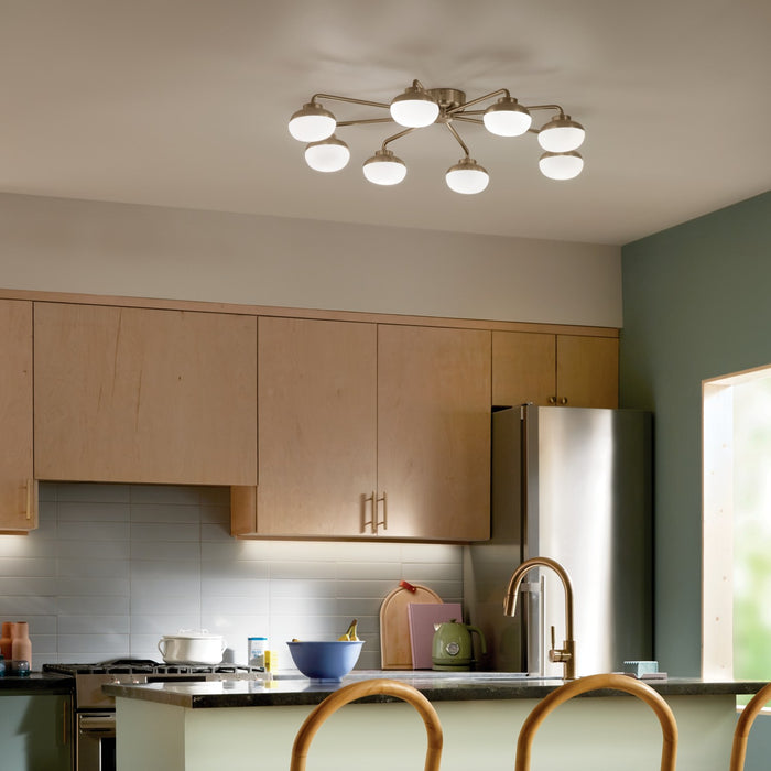 Kichler 52608CPZ LED Semi Flush Mount, Champagne Bronze