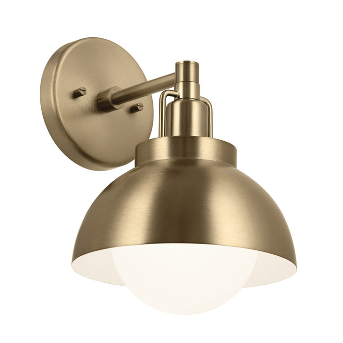 Kichler 52601CPZ One Light Wall/Semi Flush/Pendant, Champagne Bronze