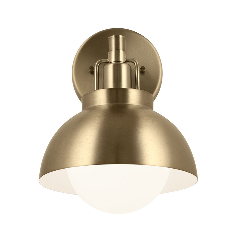 Kichler 52601CPZ One Light Wall/Semi Flush/Pendant, Champagne Bronze