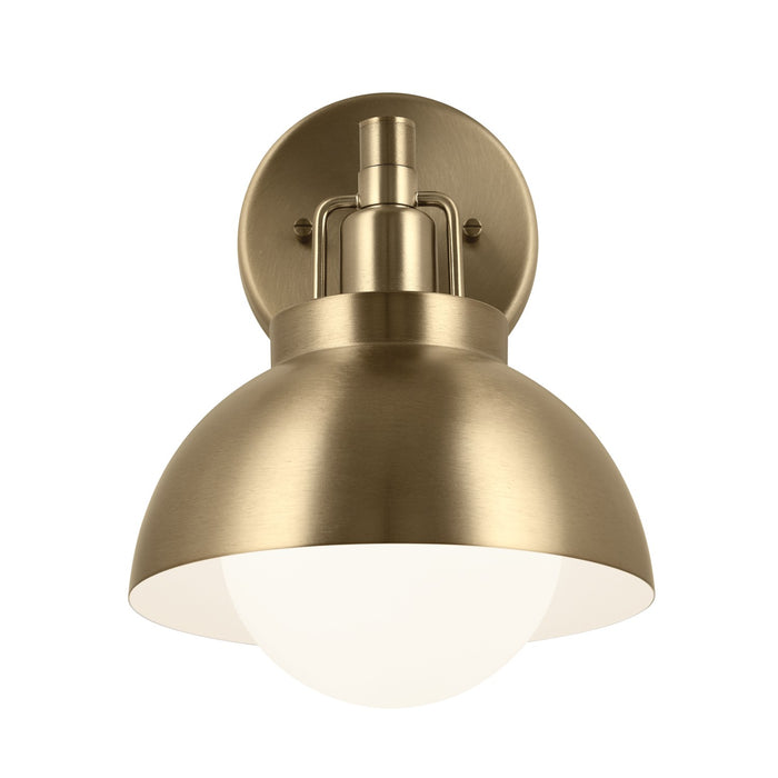 Kichler 52601CPZ One Light Wall/Semi Flush/Pendant, Champagne Bronze