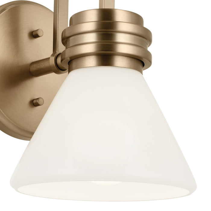 Kichler 55153CPZ One Light Wall Sconce, Champagne Bronze