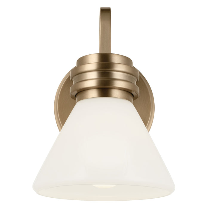 Kichler 55153CPZ One Light Wall Sconce, Champagne Bronze