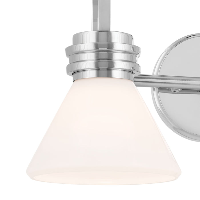 Kichler 55154CH Two Light Bath, Chrome