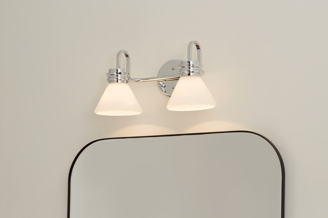 Kichler 55154CH Two Light Bath, Chrome