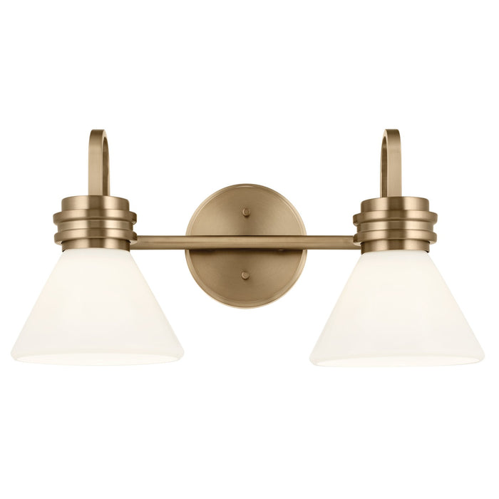 Kichler 55154CPZ Two Light Bath, Champagne Bronze