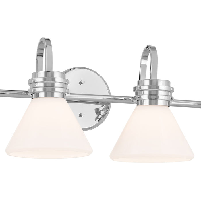 Kichler 55156CH Four Light Bath, Chrome