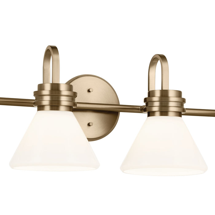 Kichler 55156CPZ Four Light Bath, Champagne Bronze