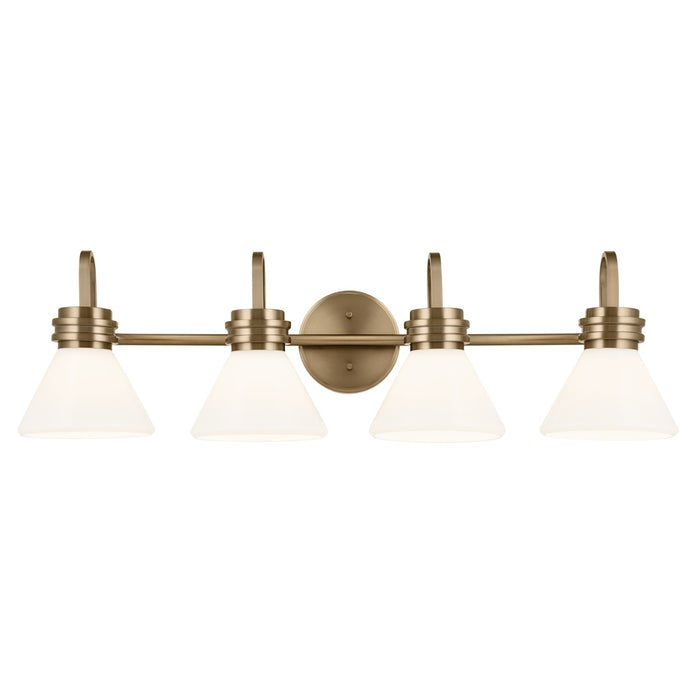 Kichler 55156CPZ Four Light Bath, Champagne Bronze