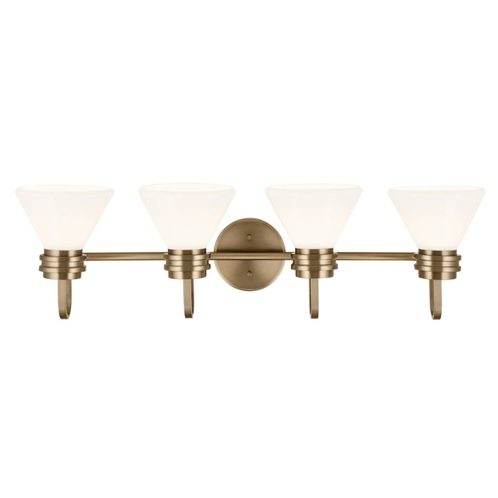 Kichler 55156CPZ Four Light Bath, Champagne Bronze