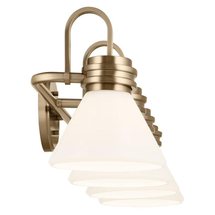 Kichler 55156CPZ Four Light Bath, Champagne Bronze