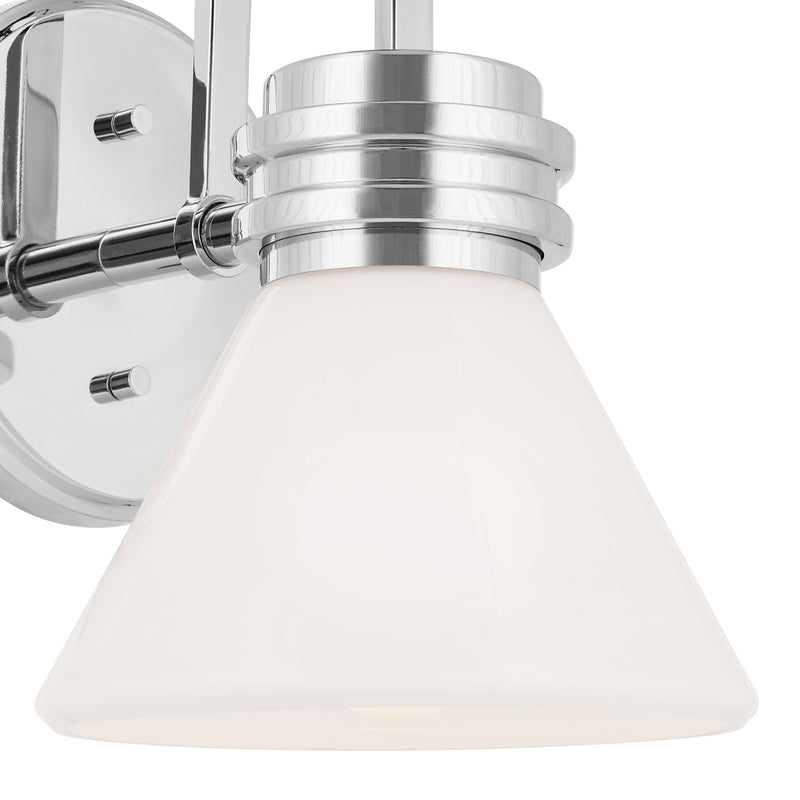 Kichler 55153CH One Light Wall Sconce, Chrome