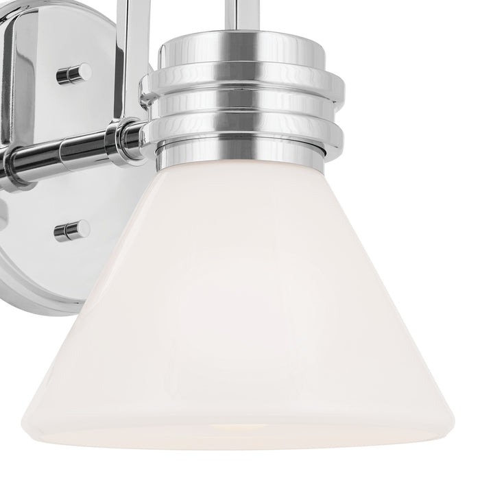Kichler 55153CH One Light Wall Sconce, Chrome