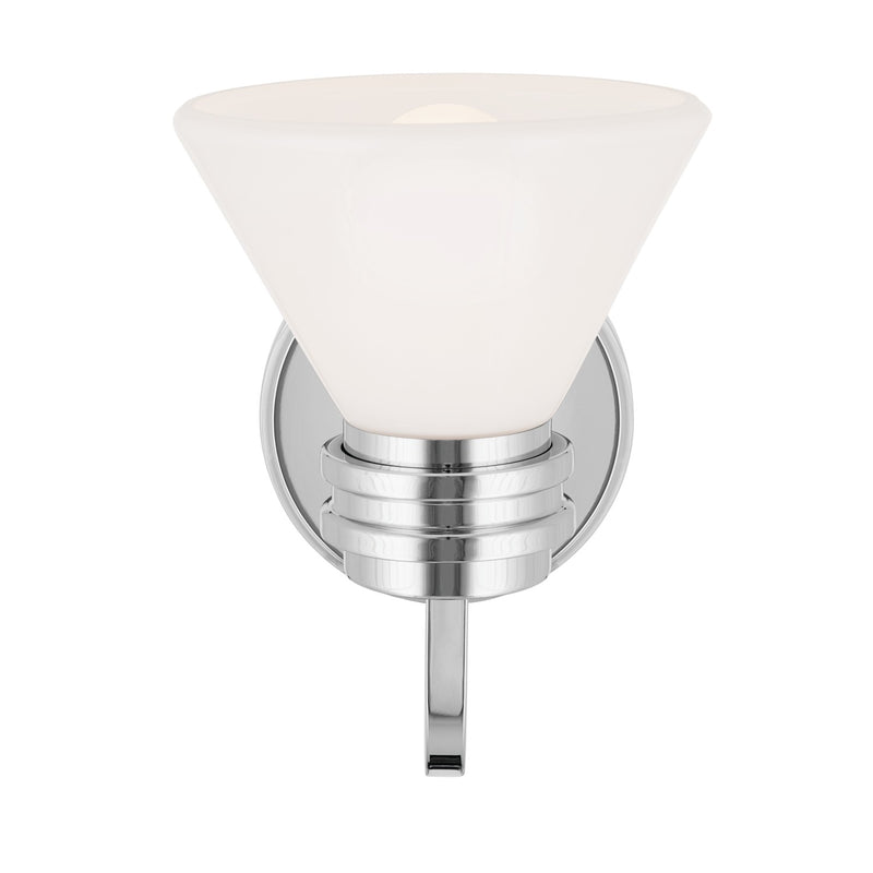 Kichler 55153CH One Light Wall Sconce, Chrome