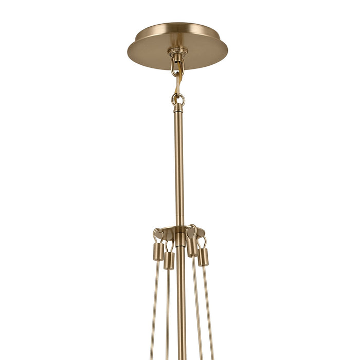 Kichler 52582CPZ One Light Pendant, Champagne Bronze