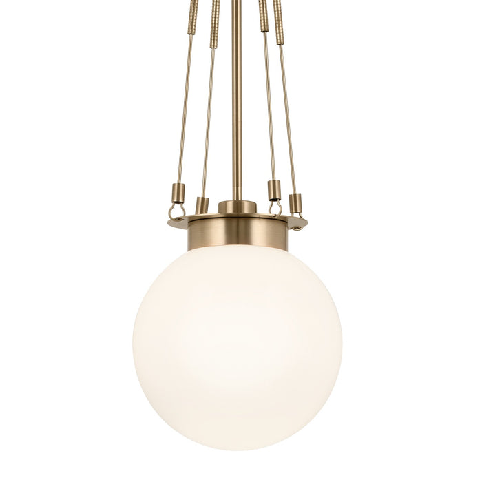 Kichler 52582CPZ One Light Pendant, Champagne Bronze