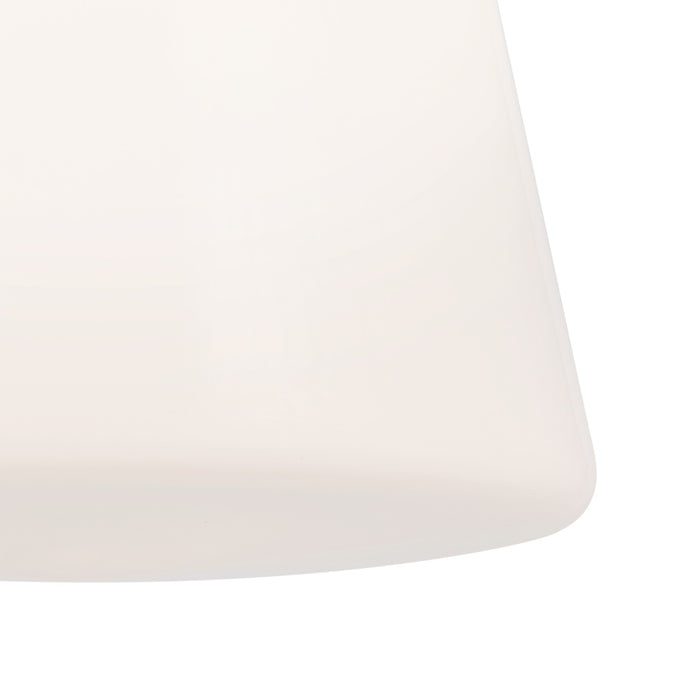 Kichler 52585BK One Light Flush Mount, Black