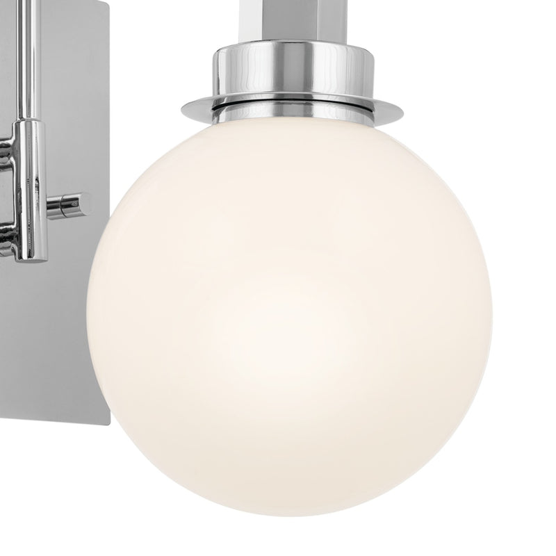 Kichler 55149CH One Light Wall Sconce, Chrome