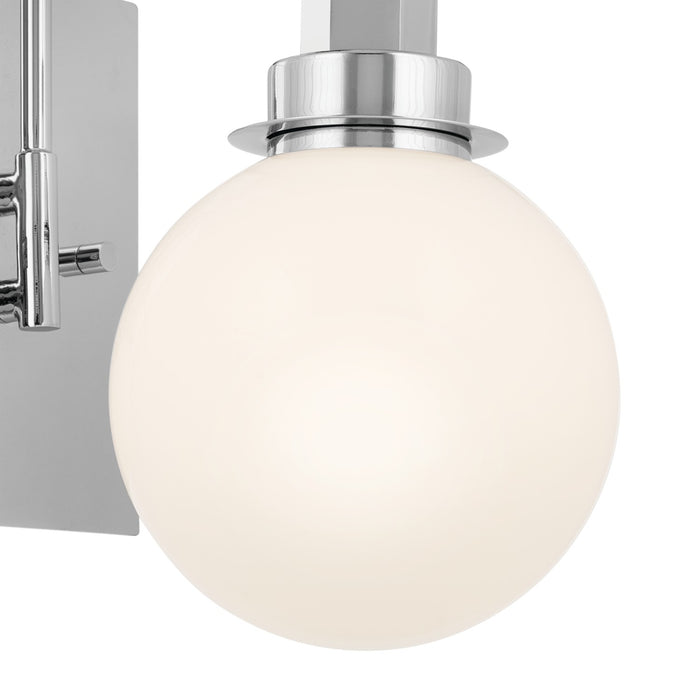 Kichler 55149CH One Light Wall Sconce, Chrome